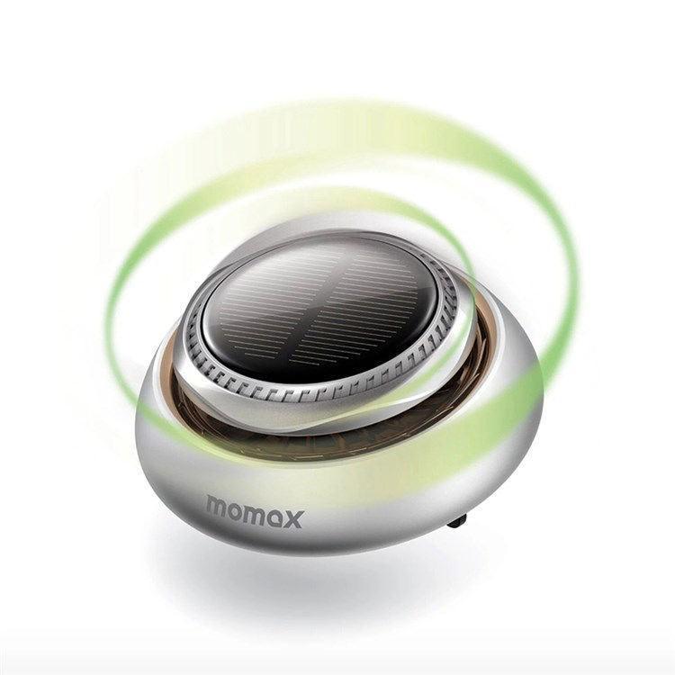 Momax ECO360 Solar Car Aroma Diffuser - Silver - Tech Goods