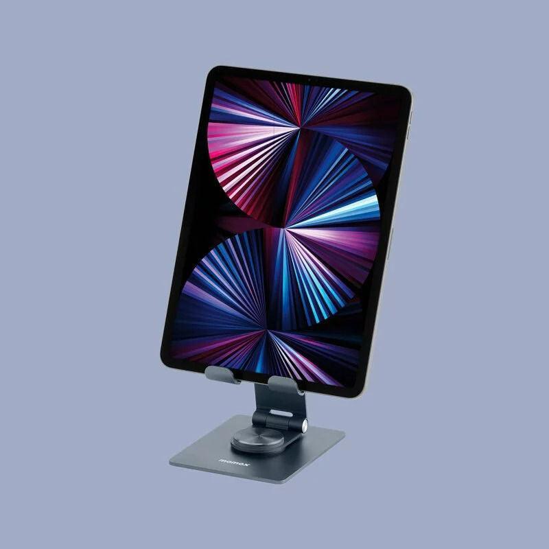 Momax Fold Stand Rotatable Phone & Tablet Stand - Grey - Tech Goods