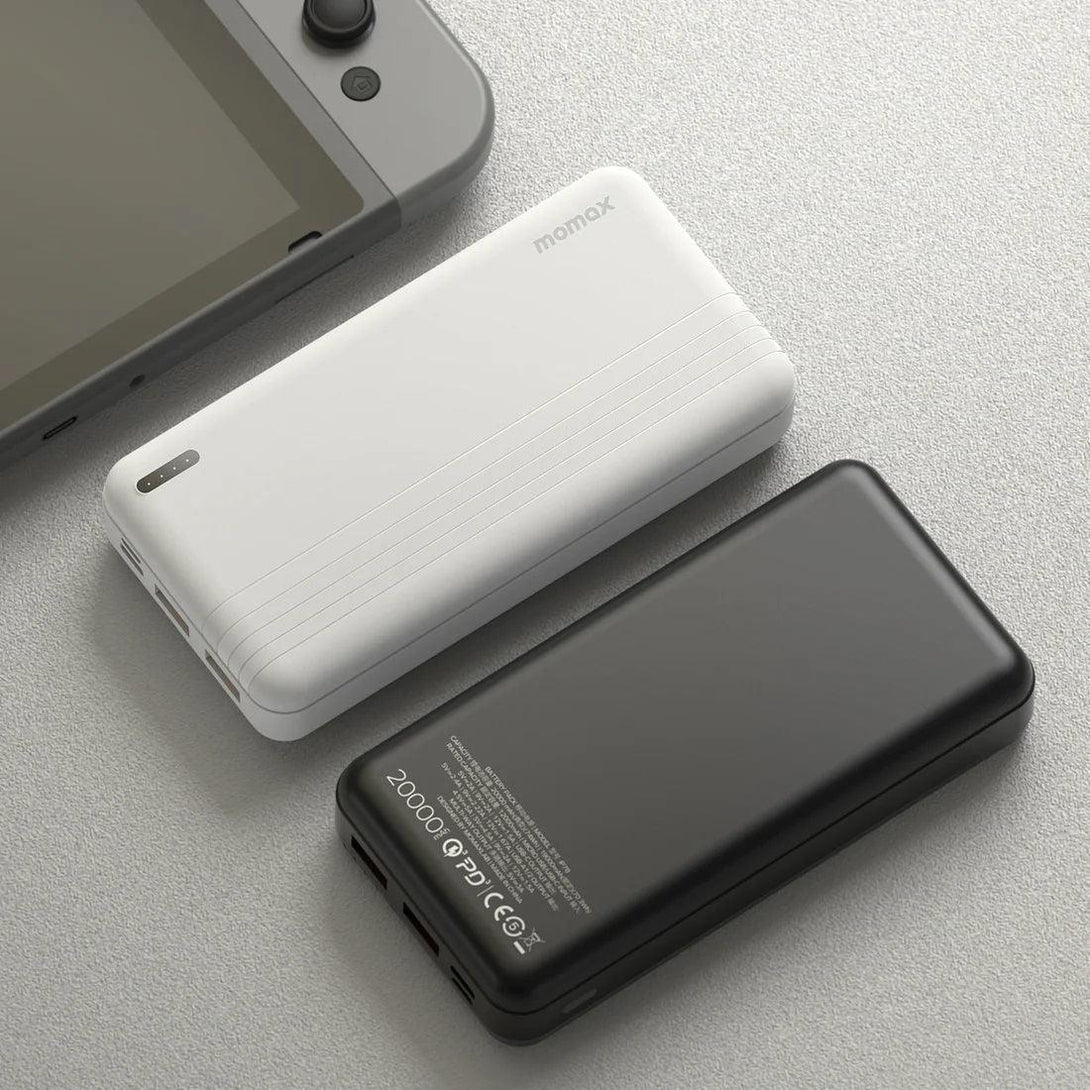 Momax iPower PD External Battery Pack 20000mAh - Black - Tech Goods