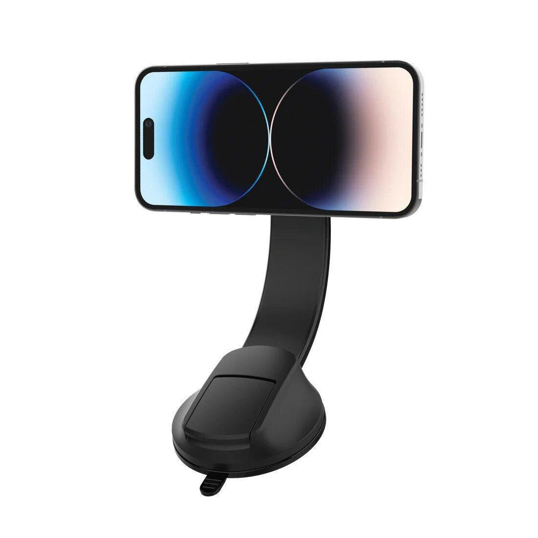 Momax Q Mag 15W Magnetic Wireless Charging Car Mount - Black - Tech Goods