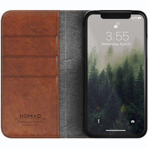 NOMAD Folio Leather Trditional Case For iPhone X / XS - Tech Goods