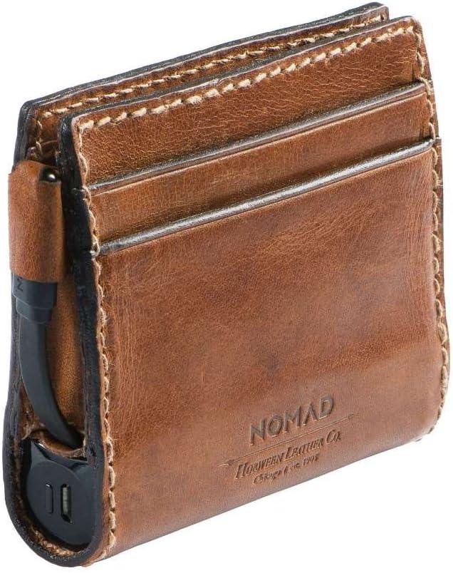 NOMAD Leather Wallet with Lightning Portable Battery - Tech Goods