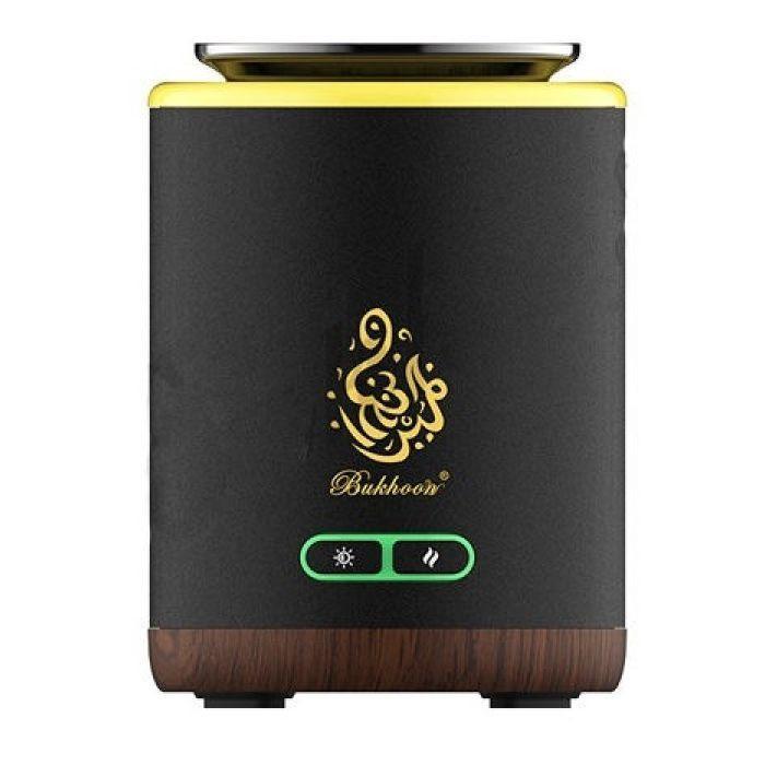 Portable Arabic Electric Incense Burner Muslim Bakhoor with Light - Black - Tech Goods
