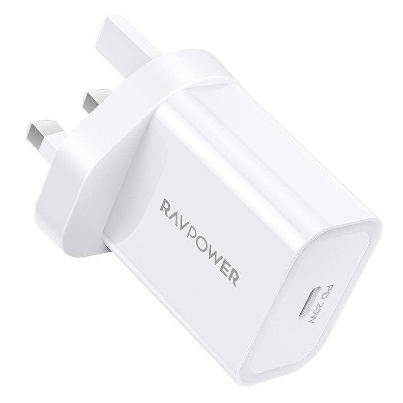 RAVPower PD Pioneer 20W Wall Charger - White - Tech Goods