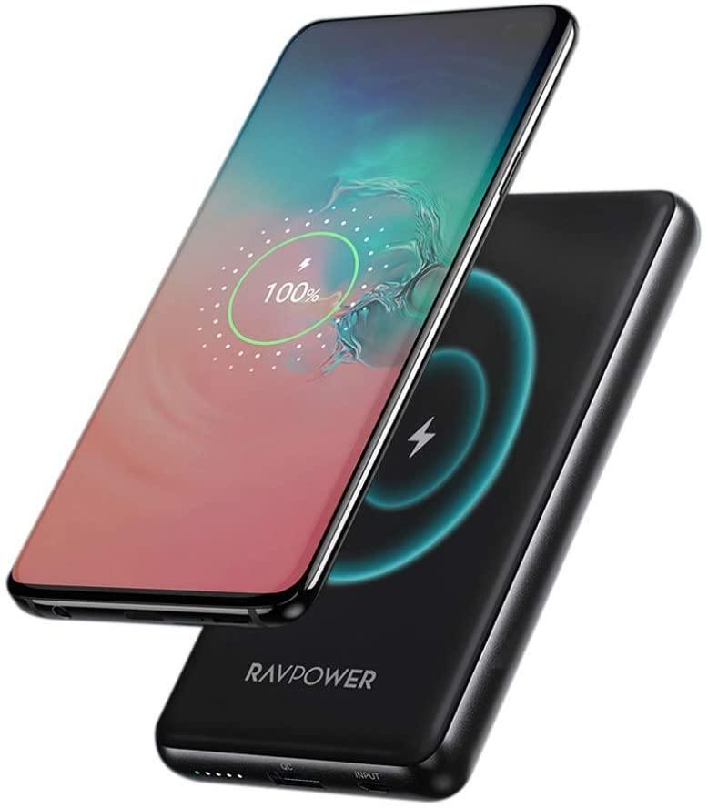 RAVPower Power Bank Wireless 10000mAh 10W - Black - Tech Goods