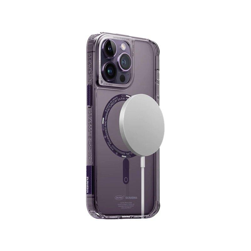 SkinArma Saido Mag-Charge Case for iPhone 14 Pro Max - Purple - Tech Goods