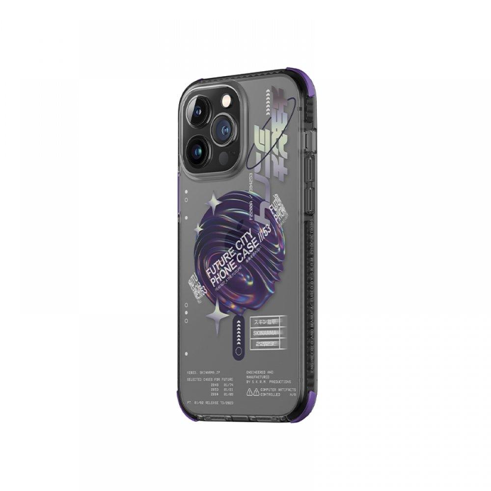 SkinArma Shorai MagSafe Case for iPhone 14 Pro Max - Purple - Tech Goods