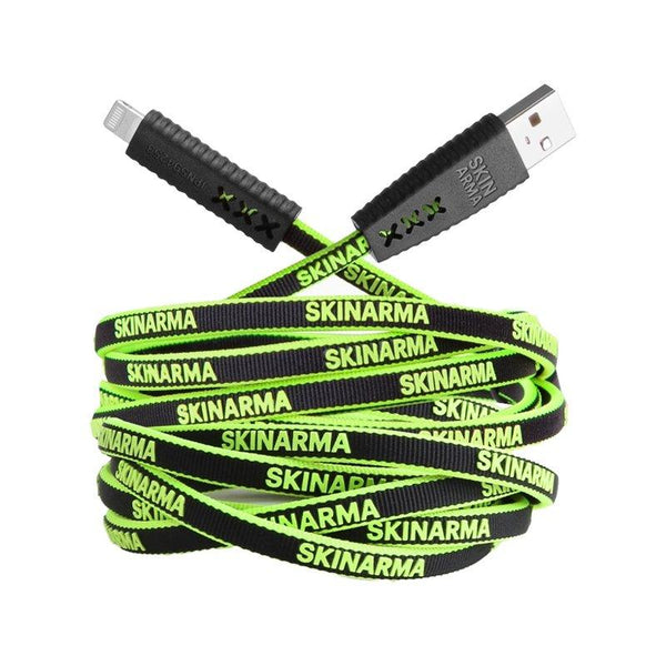 SkinArma Tenso USB-A to Lightning Cable 1.2M - Green - Tech Goods