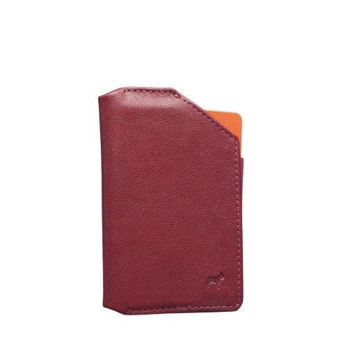 The Frenchie Co Speed Phone Wallet Burgundy - Tech Goods