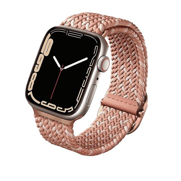 Uniq Aspen Braided Designer Edition for Apple Watch 38/40/41mm - Citrus Pink - Tech Goods