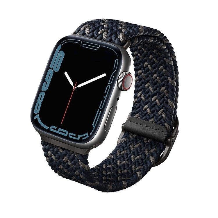 Uniq Aspen Braided Designer Edition for Apple Watch 42/44/45mm - Obsidian Blue - Tech Goods