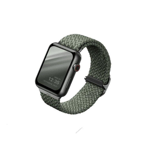 Uniq Aspen Braided Watch Strap for Apple Watch 40MM - Cypress Green - Tech Goods