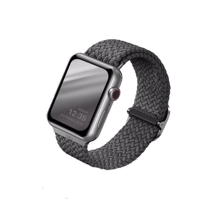 Uniq Aspen Braided Watch Strap for Apple Watch 40MM - Granite Grey - Tech Goods