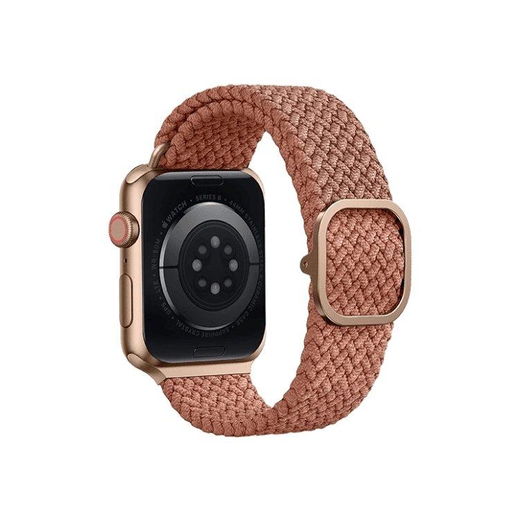 Uniq Aspen Braided Watch Strap for Apple Watch 40MM - Grapefruit Pink - Tech Goods