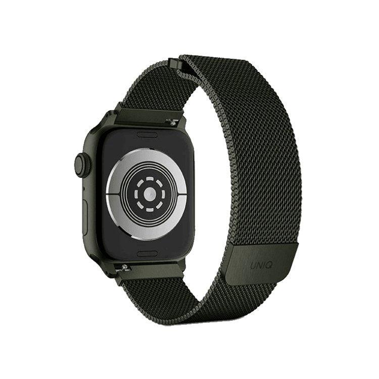 Uniq Dante Milanese Mesh Steel Strap for Apple Watch 42/44/45mm - Hunter Green - Tech Goods