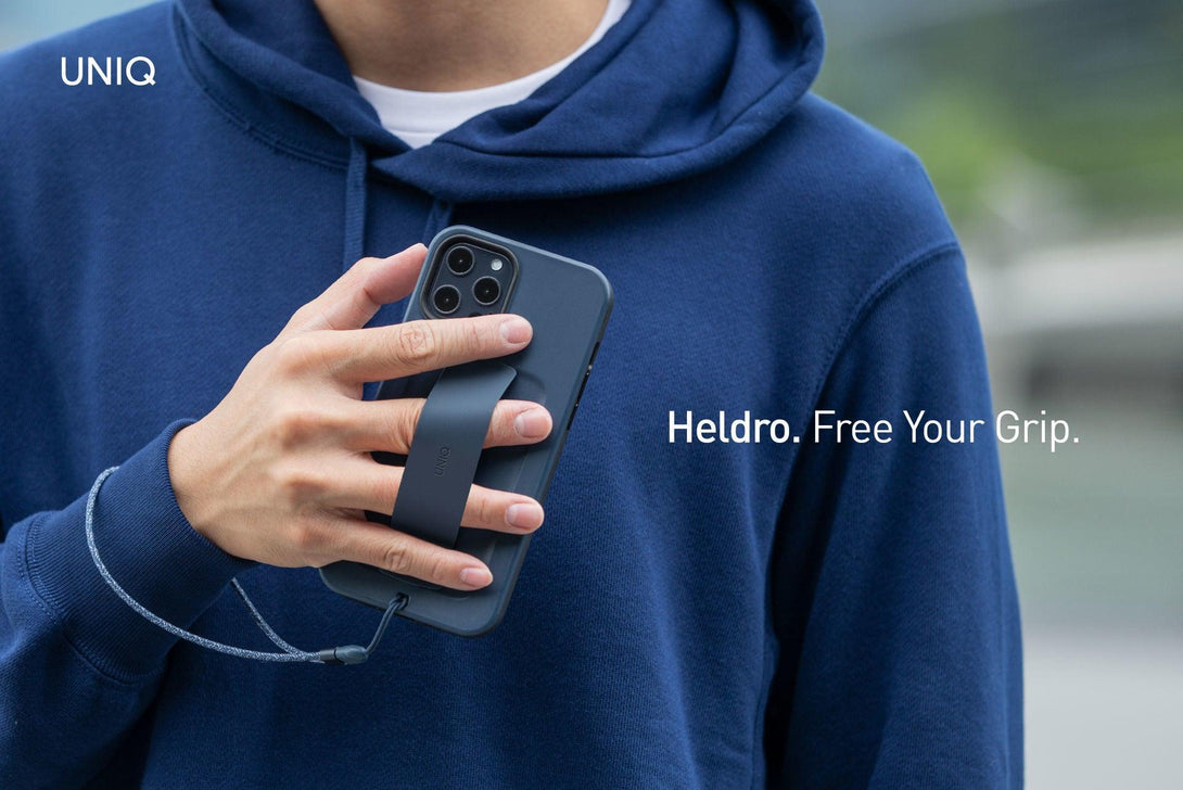 Uniq Hybrid Heldro Case for iPhone 12/12 Pro - Nautical Blue - Tech Goods