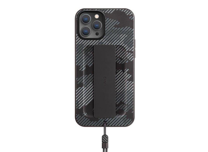 Uniq Hybrid Heldro Designer Edition Case for iPhone 12 Pro Max - Charcoal Camo - Tech Goods