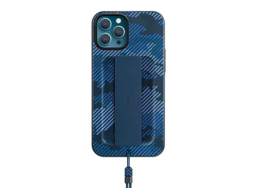 Uniq Hybrid Heldro Designer Edition Case for iPhone 12/12 Pro - Marine Camo - Tech Goods