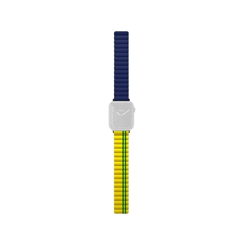 Uniq Revix Reversible Strap for Apple Watch 42/44/45mm - Brazil Blue - Tech Goods
