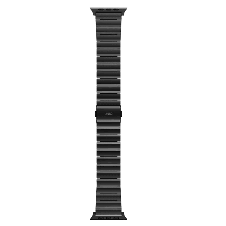 Uniq Strova Stainless Steel Band for Apple Watch 44/42mm - Black - Tech Goods