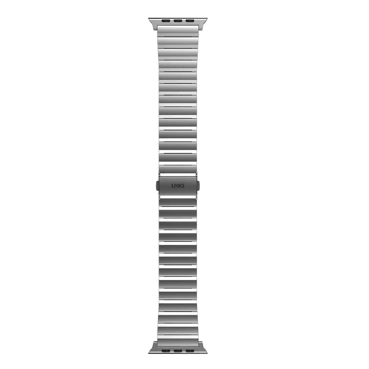 Uniq Strova Stainless Steel Band for Apple Watch 44/42mm - Silver - Tech Goods