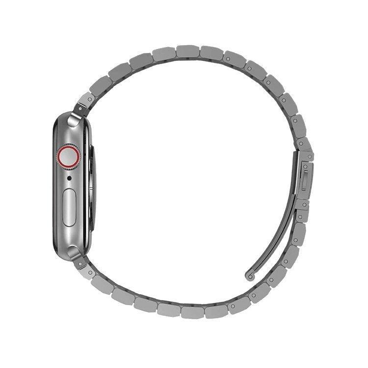 Uniq Strova Stainless Steel Band for Apple Watch 44/42mm - Silver - Tech Goods