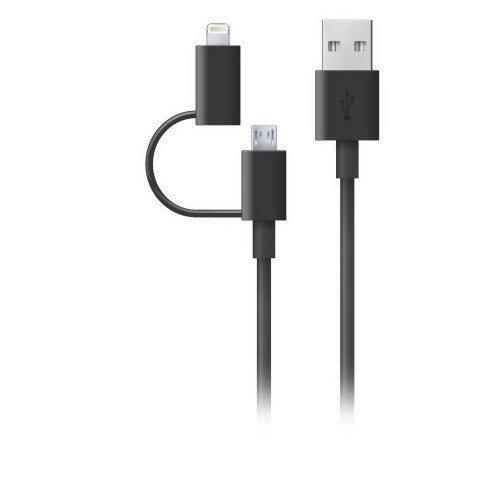 Universal Charger Cable Micro-USB with Lightning connector Adapter - Tech Goods