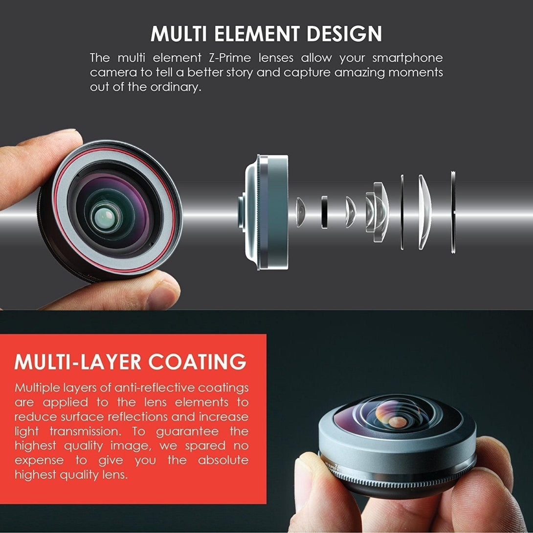 Ztylus Z-PRIME 3+1 Lens Kit - Tech Goods