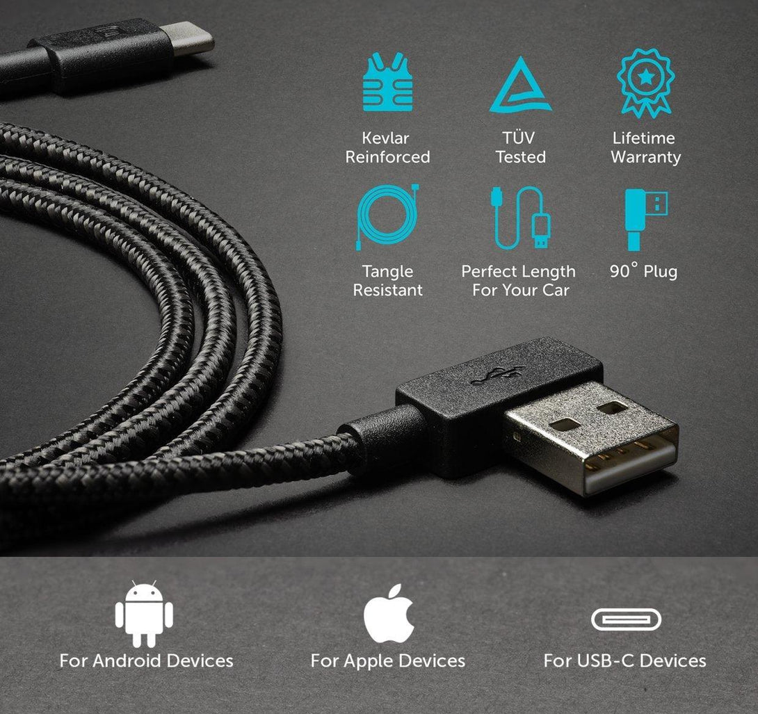 ZUS Kevlar Charging Cable Micro-USB - Tech Goods